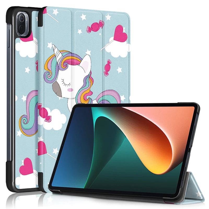 

For Xiaomi mi pad 5 Case With Auto Wake up / Sleep Leather Cover Funda For Xiaomi mi pad 5 pro Case Support Magnetic Charging