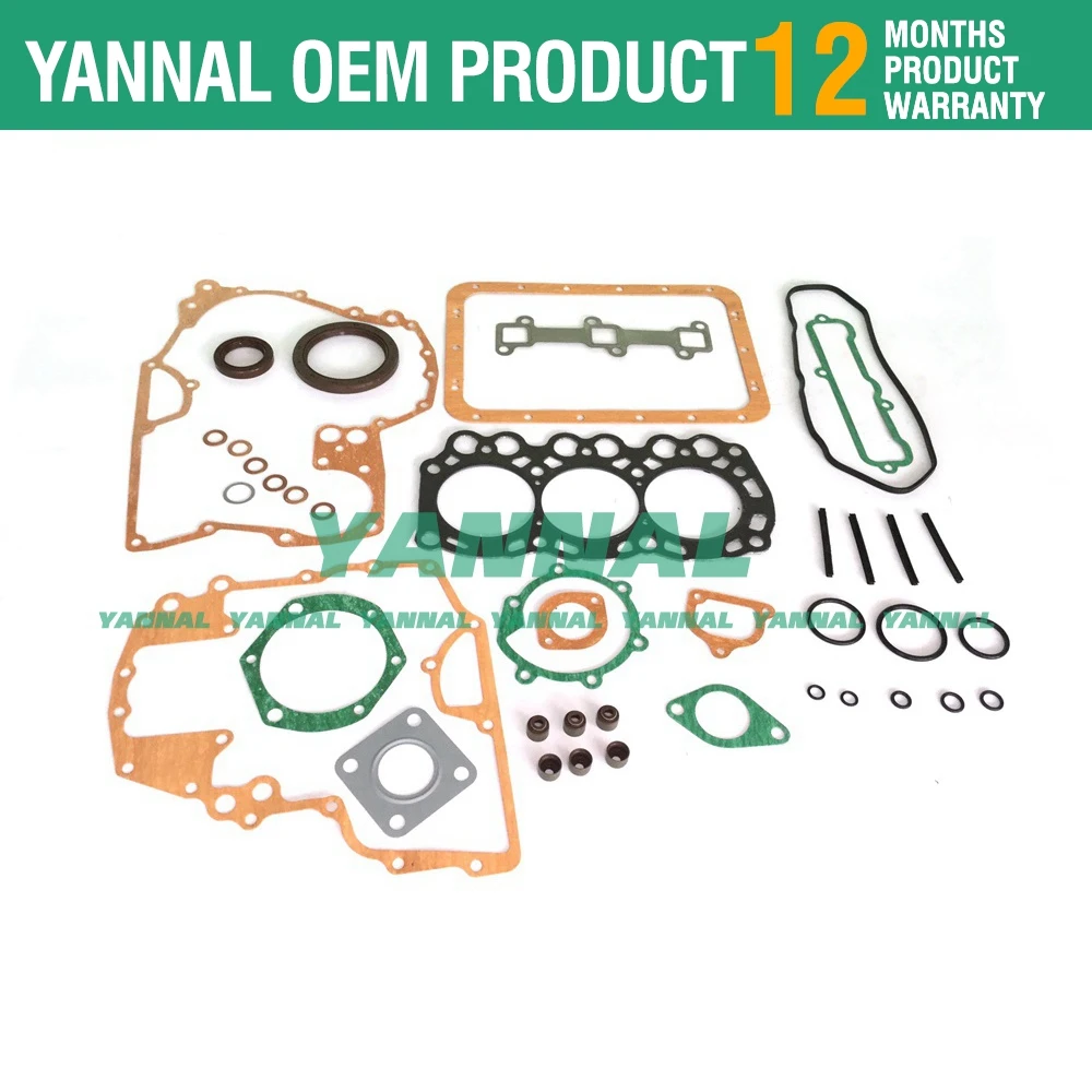 Для Mitsubishi L3E полный комплект прокладок для капитального ремонта головки