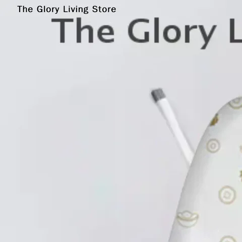 Термостойкий чехол для гладильной доски с цветочным принтом