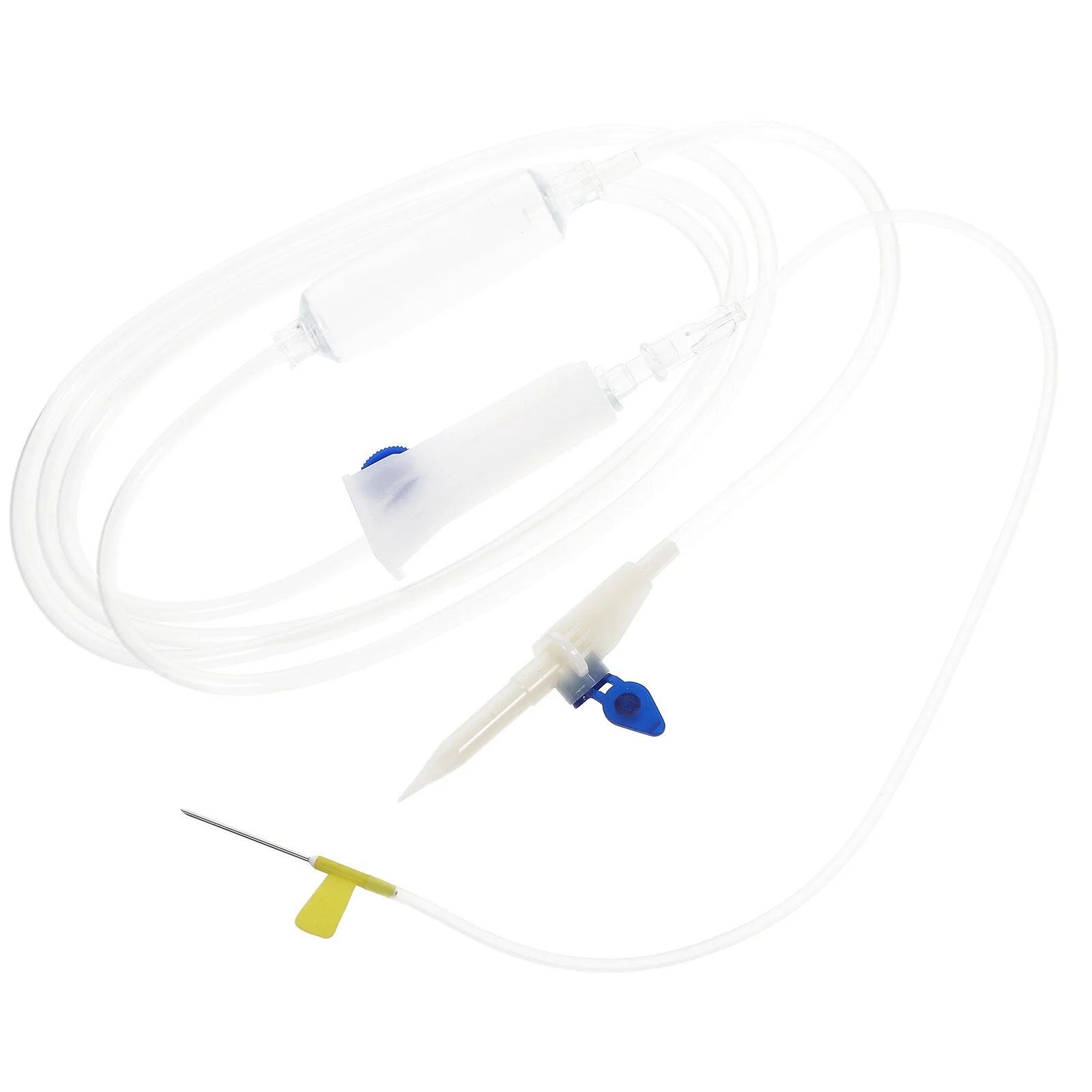 

25 Pcs Disposable Infusion Set Plastic Syringe Supplies Iv Catheter Needle Tube Pvc Needles Extension Hose Veterinary