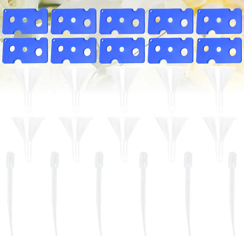 

Essential Oil Opener Transfer Pipettes Eye Dropper Funnels Essential Oil Key Tools Set for Glass Roll on Bottles 30PCS