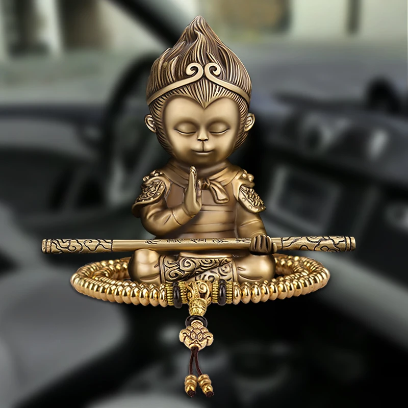 

Car Decoration Car Accessories High-End Elegant Men's Monkey King Dashboard Vehicle Center Console Decoration