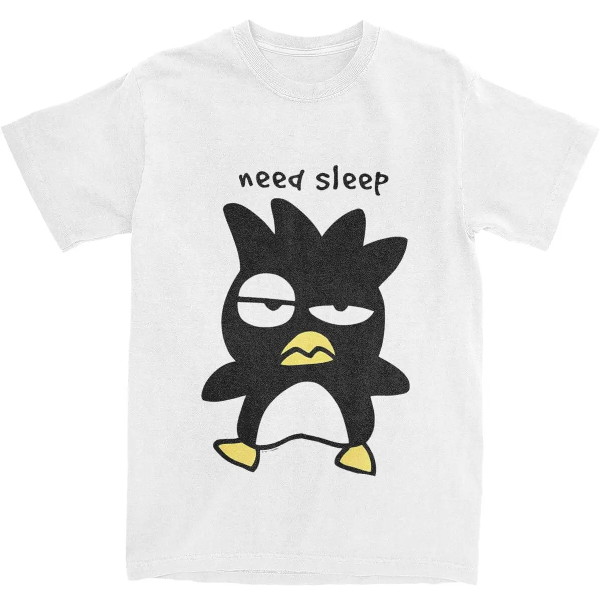 Винтажная футболка с героями мультфильмов Badtz Maru пляжные винтажные футболки