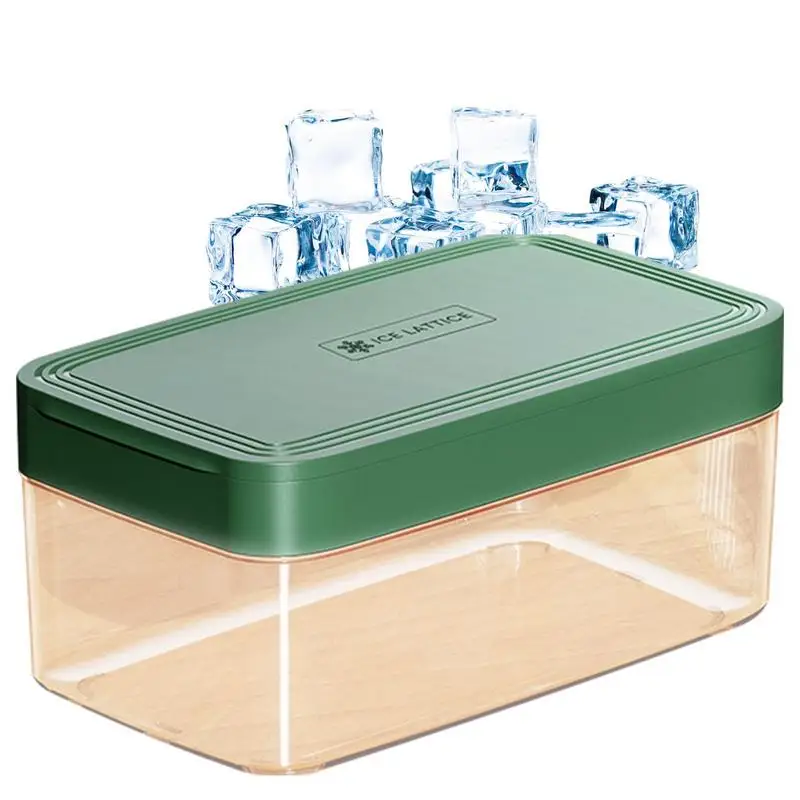 

Многофункциональные 2 в 1 новые подносы для льда и коробка с крышкой силиконовая Нижняя форма коробка для холодных напитков кухонный инструмент для бара