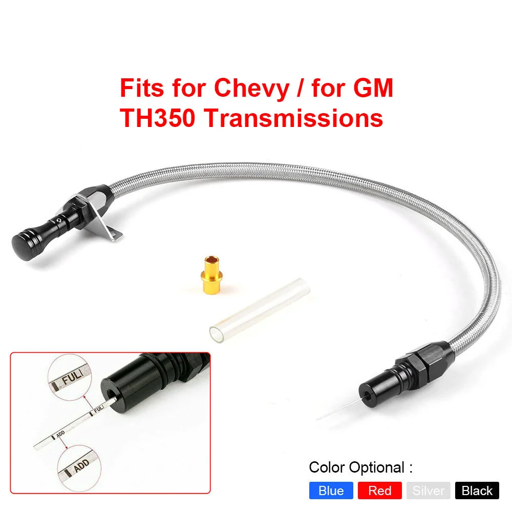 

Car Products For Chevrolet TH350 Stainless Steel Oil Measuring Rod Gearbox Oil Ruler 530MM Oil Gauge Car Accessories