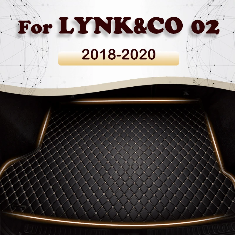 

Коврик для багажника автомобиля для LYNK & CO 02 2018 2019 2020, пользовательские автомобильные аксессуары, украшение интерьера автомобиля