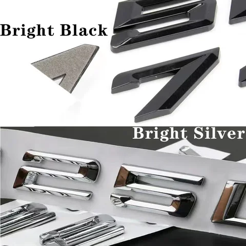 3d-наклейка на багажник автомобиля из АБС-пластика с надписью и логотипом значок эмблема наклейка для BMW 5 серии 520i 525i 528i 530i 535i 540i E39 E60 E61 F07 F10 F11