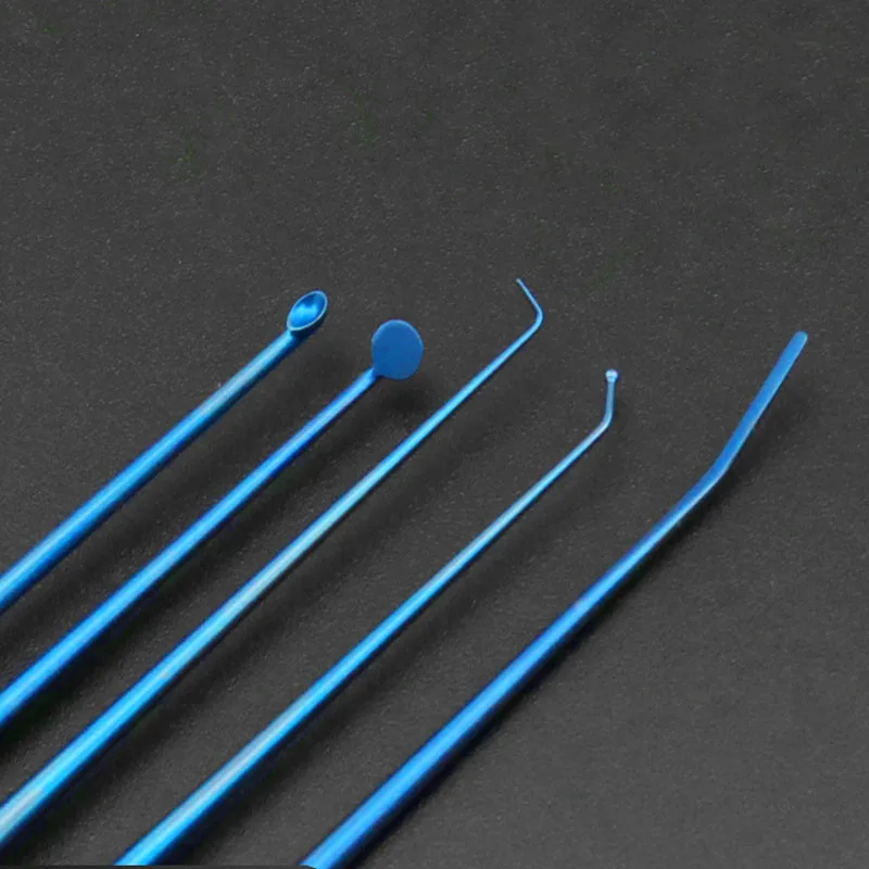 Микроуроерцеребральная хирургия из титанового сплава прямой стриппер кюретка