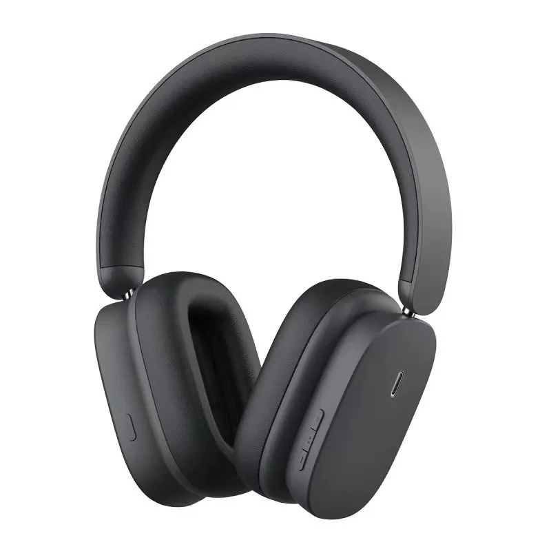 40dB ANC Wireless Headphones 4-mics ENC Earphone Bluetooth 5.2 40mm Driver HiFi Over The Ear Headsets 70H Time Gaming
