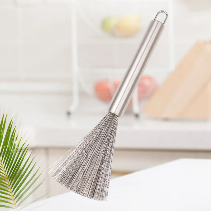 

Household kitchenware pot brush wire brush for cleaning high elasticwith fine bristles cleaning tools car cleaning car cleaning