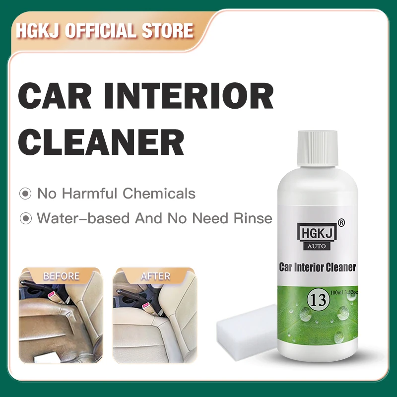 Car Interior Cleaner Foam Concentrate For Leather Fabric Pla