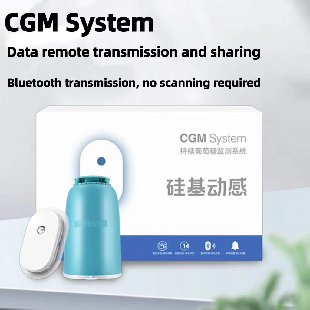

CGMS 24h Real-time Blood Glucose Monitoring Scan-free Multilingual System Remote Data Share Freestyle Libre Dynamic