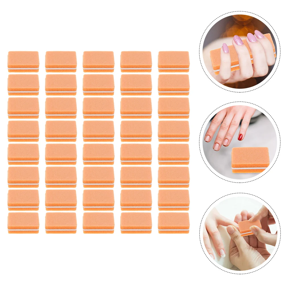 

100 шт., мини-бафы для маникюра, из ЭВА