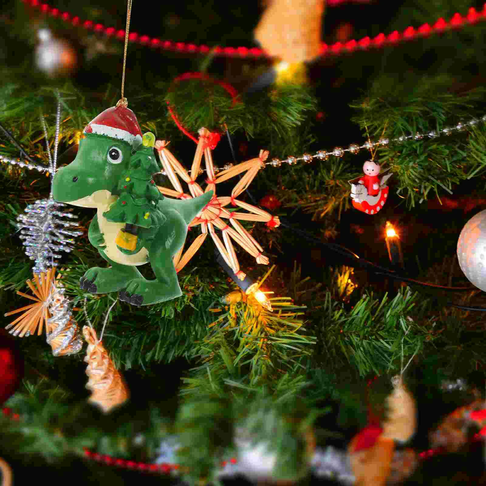 

Decor Christmas Tree Decoration Venue Setting Props Xmas Party Ornament Resin Hanging