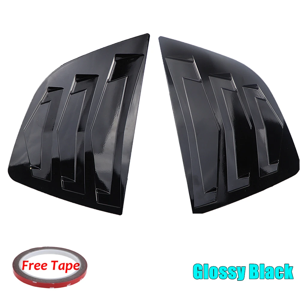 

Пара автомобильных жалюзи на заднее окно, накладка на жалюзи для Honda Fit Jazz Hatchback 2014-2018, оконная жалюзи, боковая накладка на вентиляционное отверстие, Стайлинг автомобиля