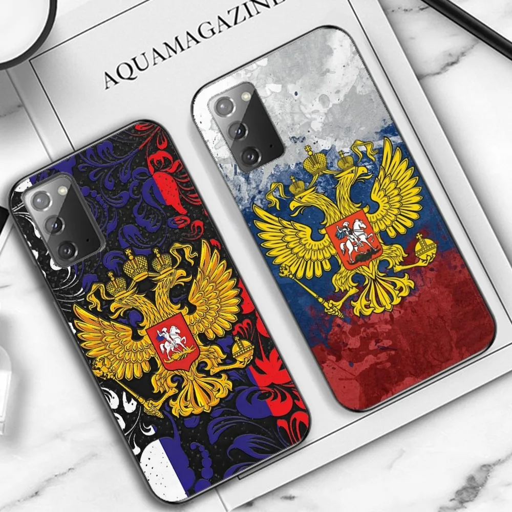

Russia Russian Flags Phone Case For Samsung Note 8 9 10 20 Pro Plus Lite M 10 11 20 30 21 31 51 A 21 22 42 02 03