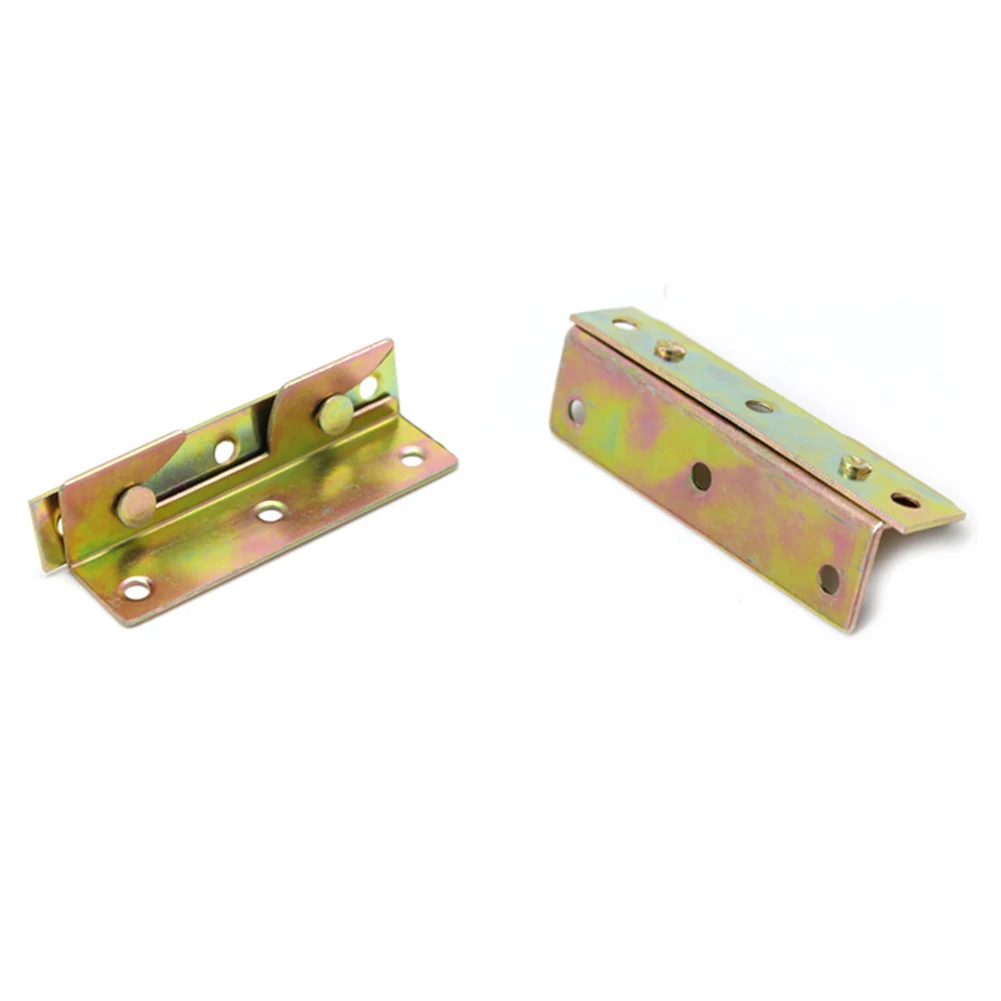 Fixing Connecting Furniture Rail Hook Brackets Hinge Fitting Connector Lock Hardware
