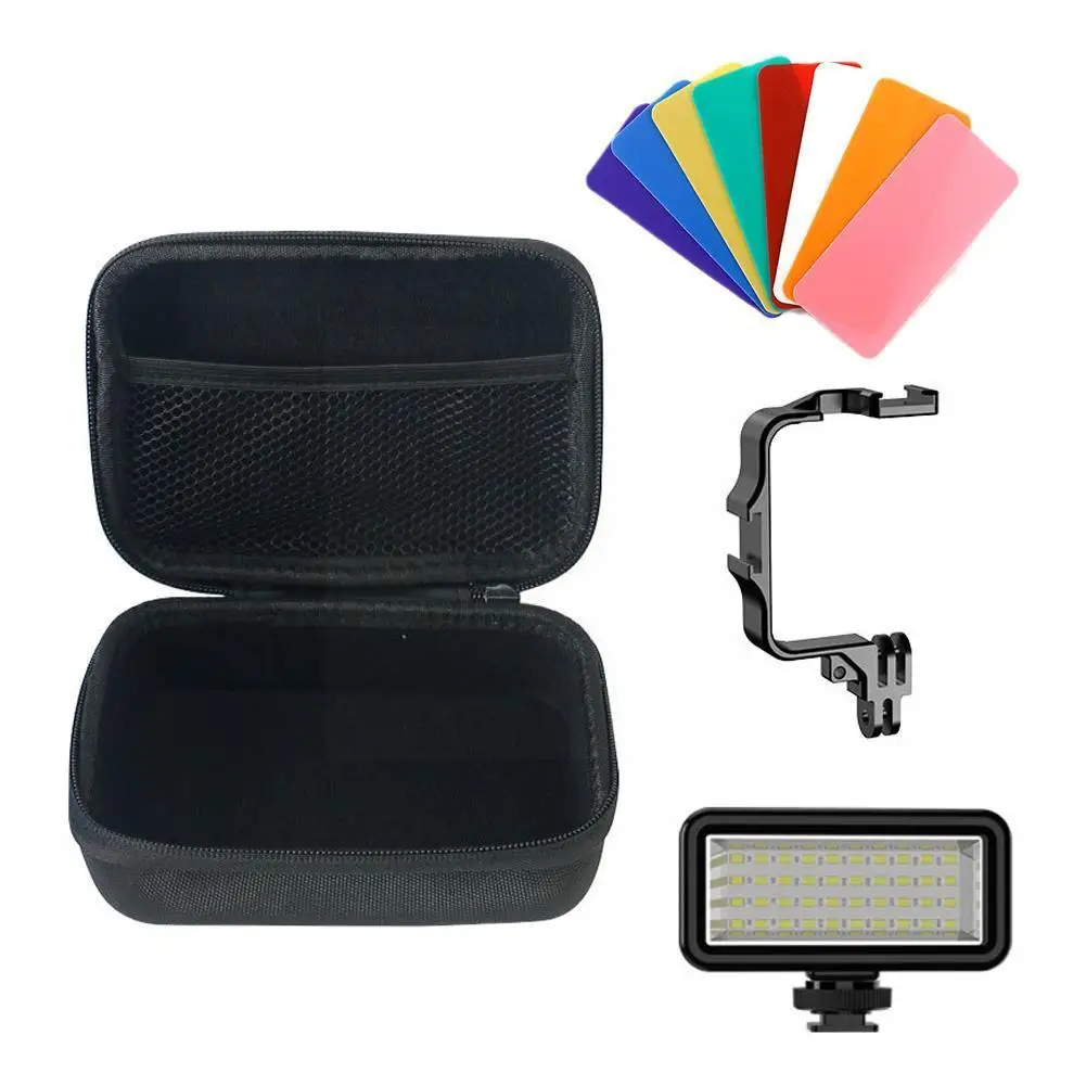 

Dive Light Underwater Lights High Power Dimmable Waterproof Light,8 Color Filters, For Hero 11/10/9 Action Camera F4S9