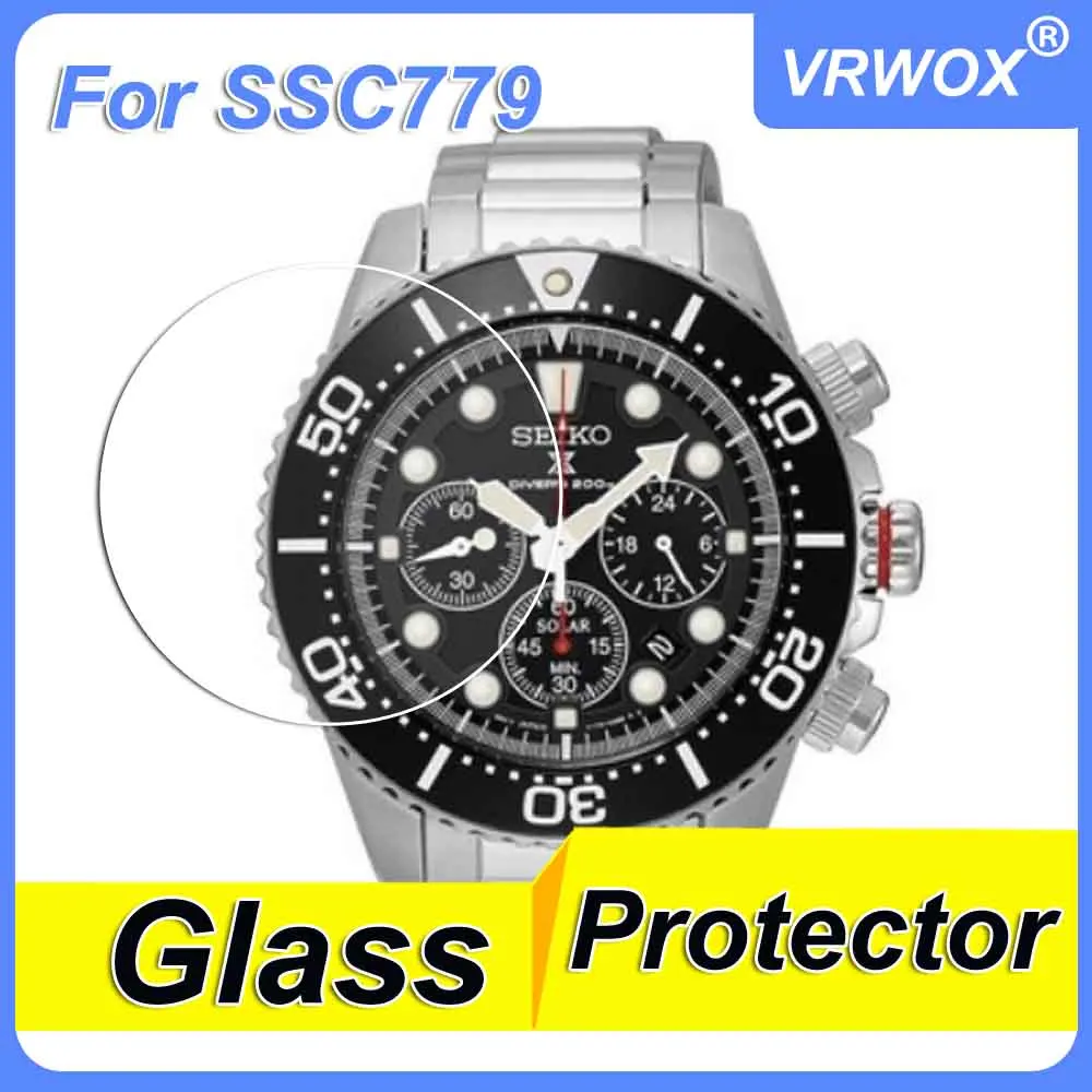 

3Pcs 9H 2.5D Tempered Glass For Seiko SSC783P1 SSC786 SSC781 SSC779 SSC701 SSC741 SSC139Watch Scratch Resistant Screen Protector