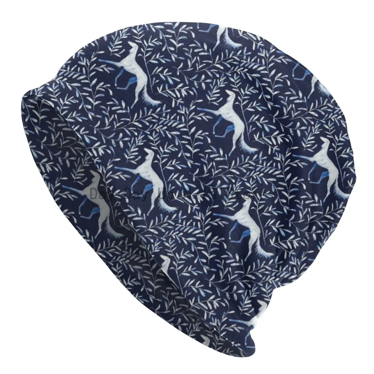 

Unisex Winter Warm Bonnet Homme Knitting Hats Hip Hop Saluki Greyhound Beanie Cap Outdoor Ski Whippet Sighthound Dog Beanies Cap