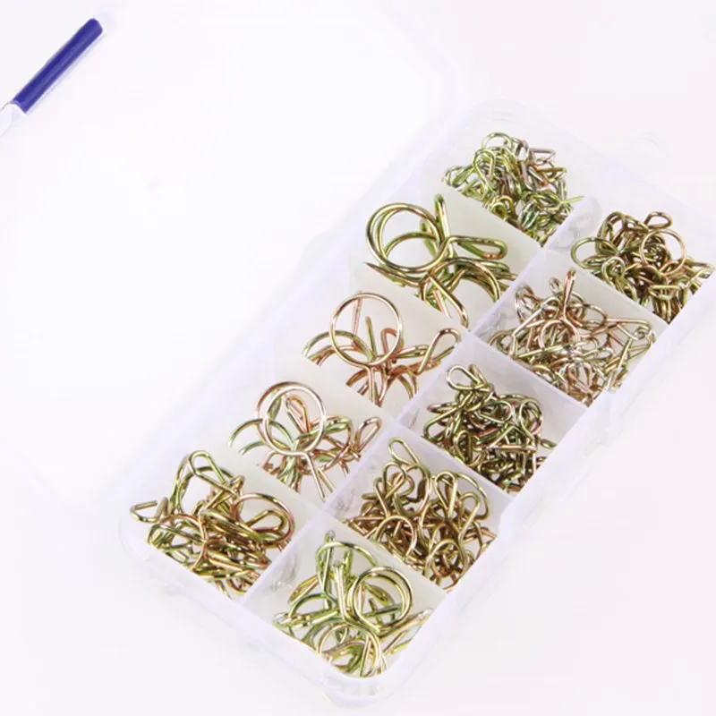 

126Pcs5/6/7/8/9/10/11/12/13/14Mm High Quality Zinc Plated Spring Clips Gear Hose Fuel Line Clamp for Boats With Storage Box
