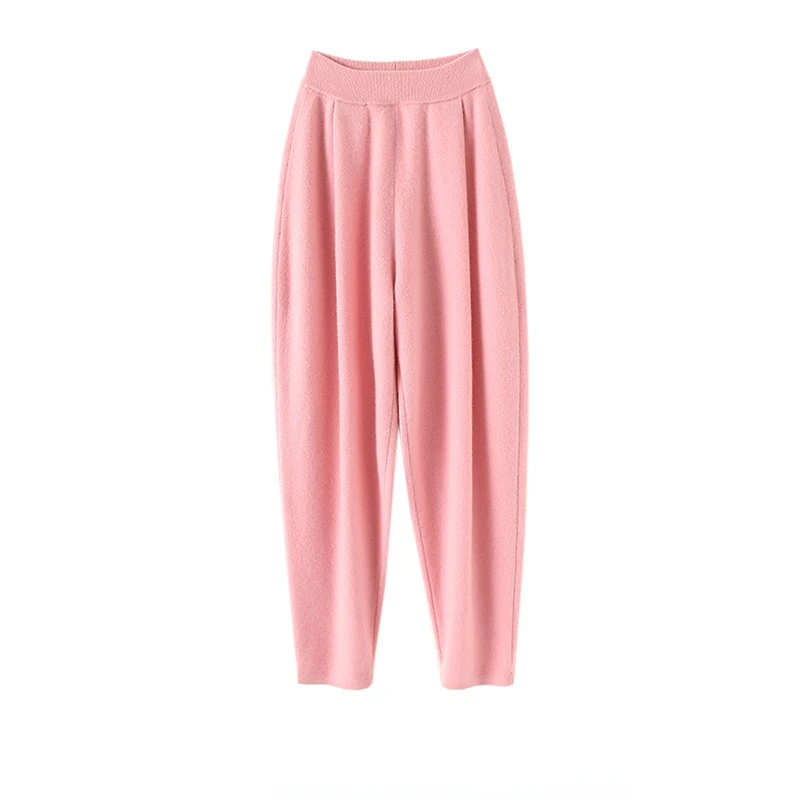 Шаровары женские кашемировые до щиколотки