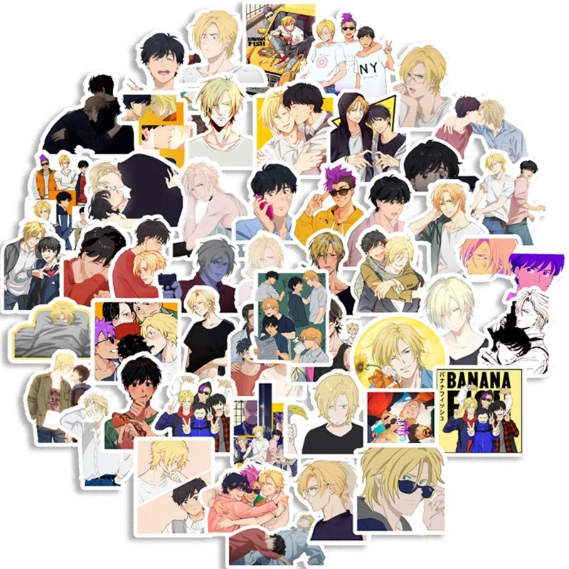 50/30/10 шт. Ash Lyle Eiji Okumura Yuki популярные аниме периферийные граффити водостойкий