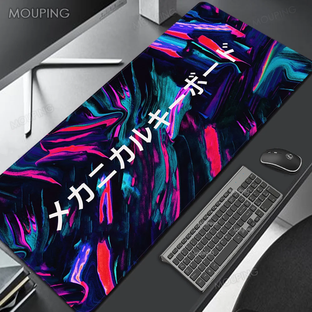 

Art Mechanical Keyboard Mouse Pad Switch Big Mousepad Computer Desk Decoration Gamer Office Supply Notebook Keyboard Study Mats