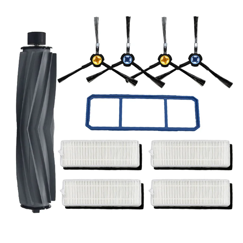 

Main Brush Hepa Filter Side Brush Primary Dust filter for chuwi ilife A7 A9S vacuum cleaner Parts Replacement Filter Mop Cloth