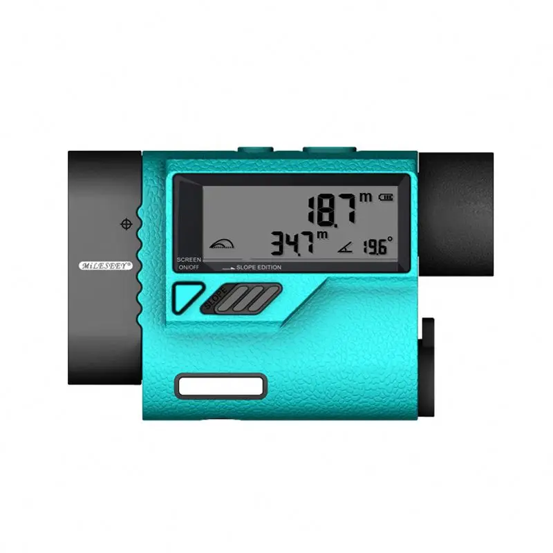 

Mileseey quality PF3S golf pinseeker & slope compensation golf caddy Laser RangeFinder 1500m with external LCD display