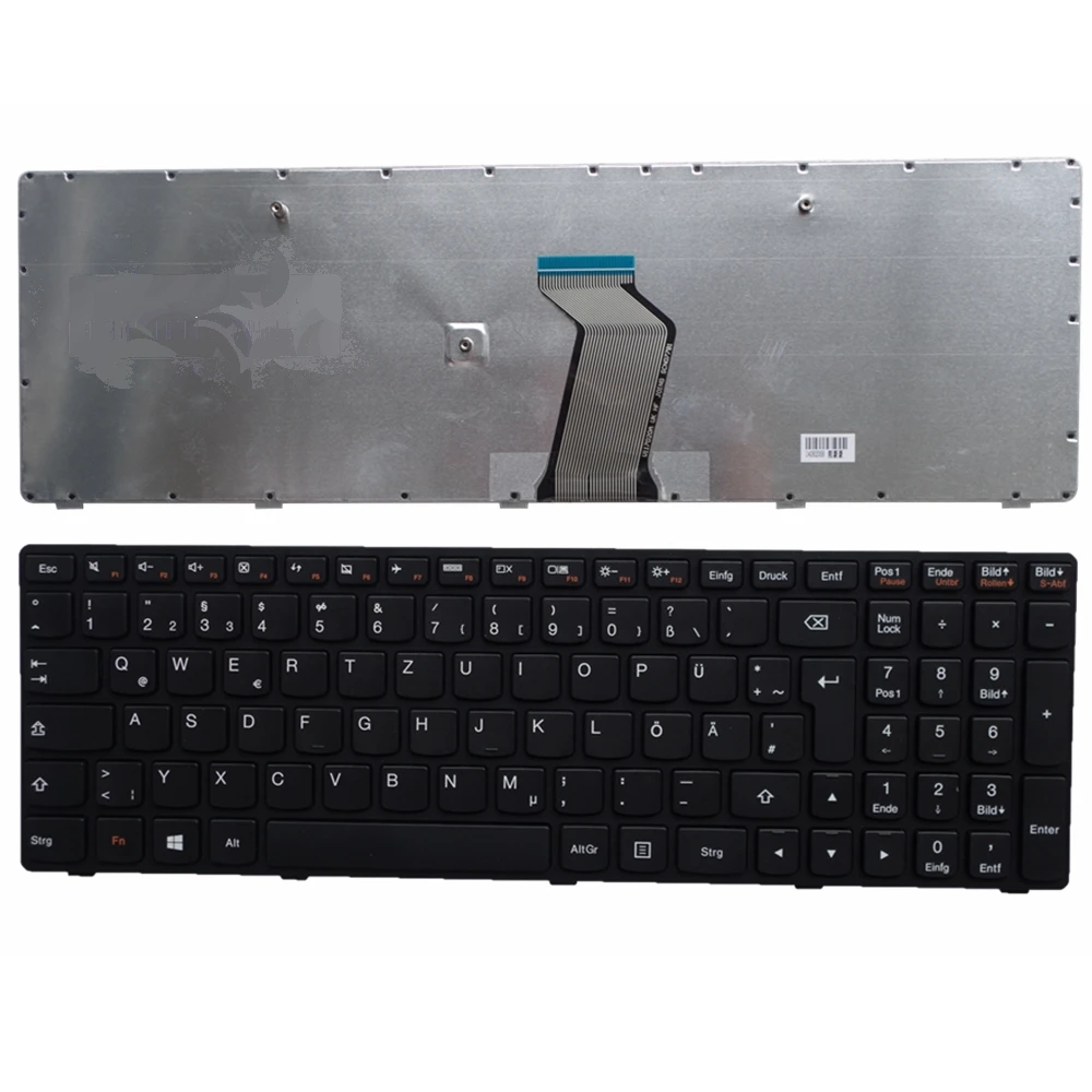 Фото Новая черная клавиатура для ноутбука Lenovo G500, G510, G505, G700, G710, Великобритания №4