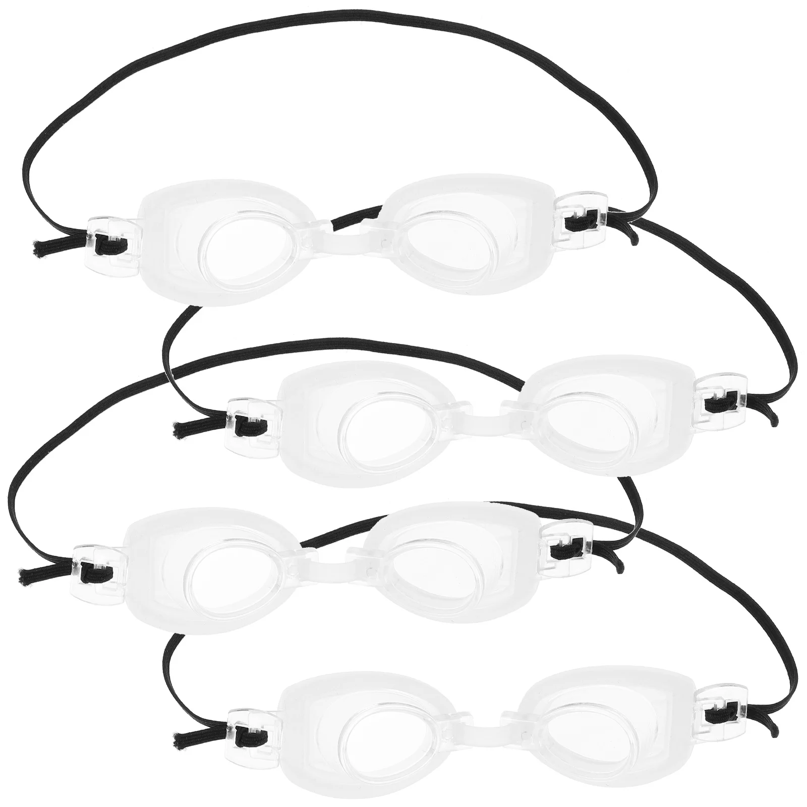 

4pcs Mini Swimming Goggles Glasses Dress Up Eyewear Photo Props