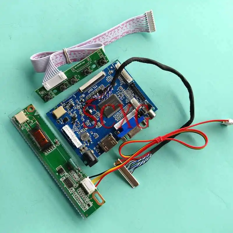 

For LTN154AT09 LTN154AT10 Laptop Display Screen Controller Board 1CCFL 15.4" LVDS 30 Pin AV VGA HDMI-Compatible 1280*800 DIY Kit