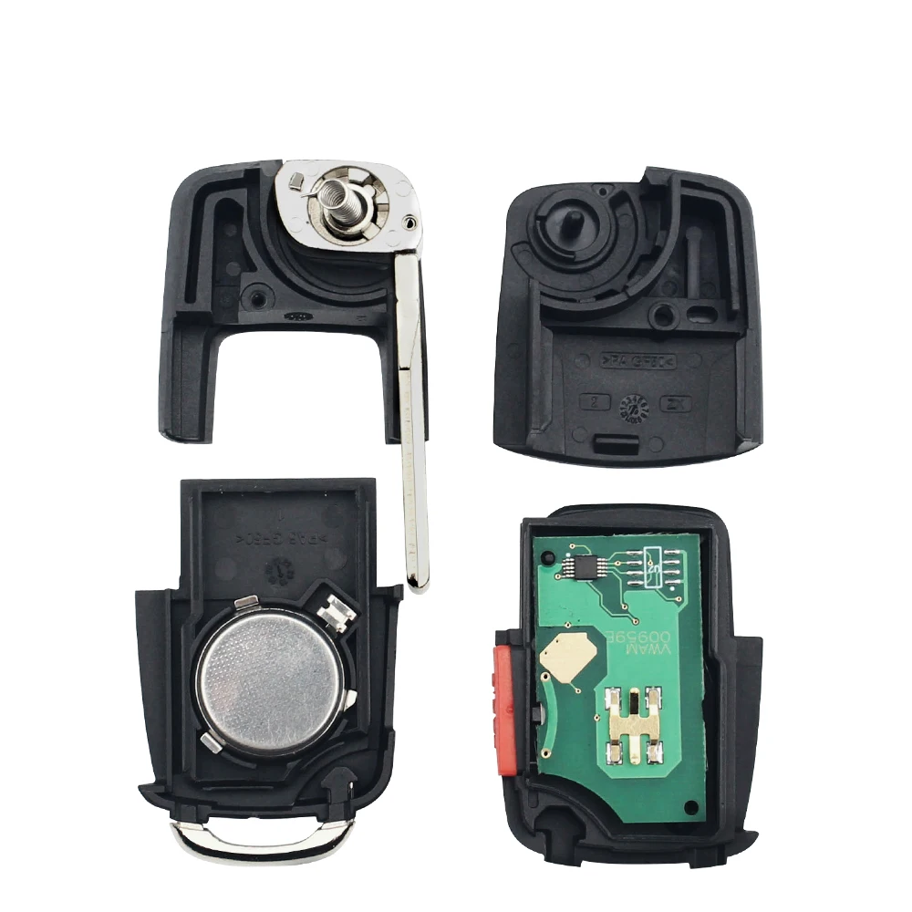 Автомобильный Дистанционный ключ KEYYOU 1J0959753AM для VW Beetle Golf Passat Jetta 315Mhz ID48 1J0 959 753 AM