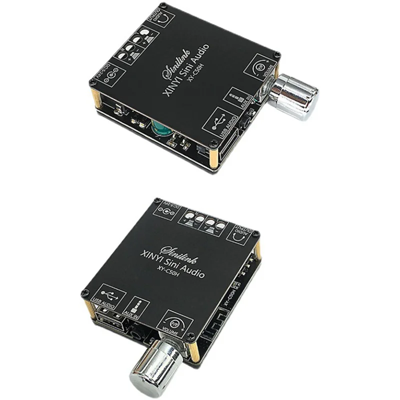 XY-C50H HiFi Premium Bluetooth плата цифрового усилителя BT5.0 TPA3116D2 50 Вт + стерео аудио усилитель