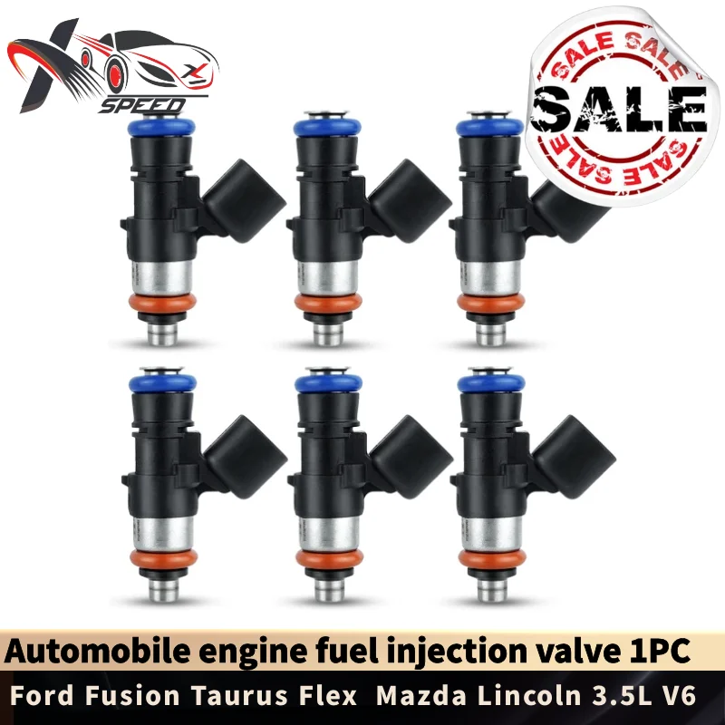 

Engine Fuel Nozzle For Ford Edge Flex Fusion Taurs Mazda CX-9 Lincoln MKX MKZ 1PC Fuel Injection Valve 0280158091 ZZJ1-13-250A