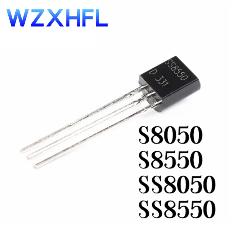 

100 шт. S8050 S8550 SS8050 SS8550 TO-92 8050 Новый триодный транзистор