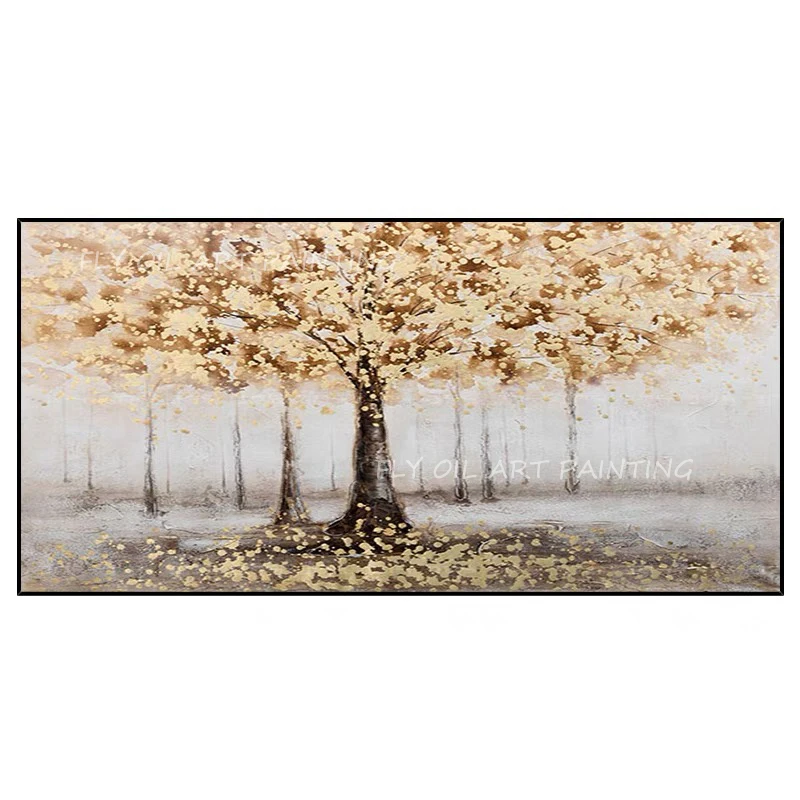 100% ручная роспись большого размера современное абстрактная океанская волна