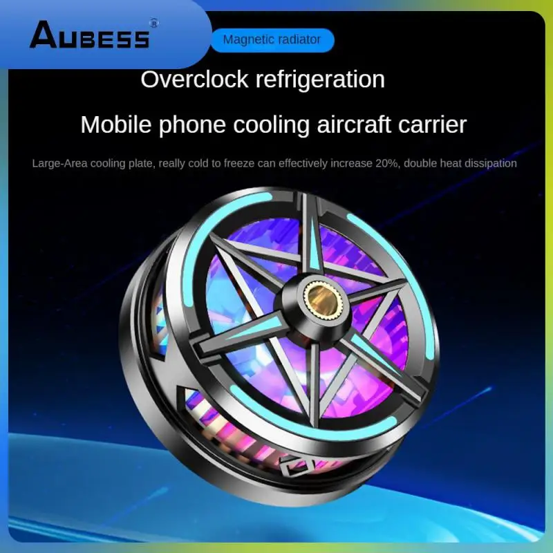 

Type-c Output Good Firmness Magnetic Suction Radiator Faster Cooling Speed Phone Cooling Artifact Enhanced Refrigeration Secure