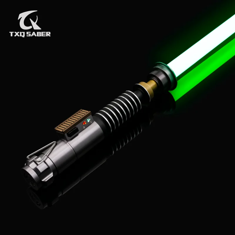 

TXQSABER Luke Skywalker Heavy Dueling Lightsaber Colors Changing Ghost Effects Cosplay Jedi Smooth Swing Laser Sword Xmas Toys