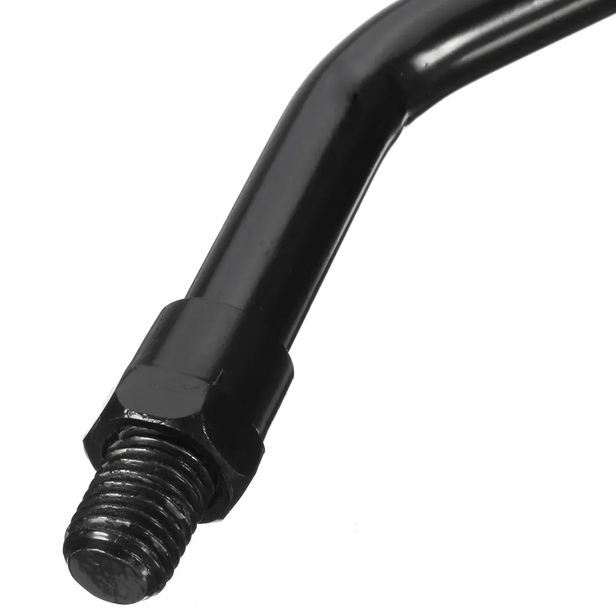 Пара Черные 10 мм Универсальные Мотоциклетные Зеркала Заднего Вида Резьба Черный