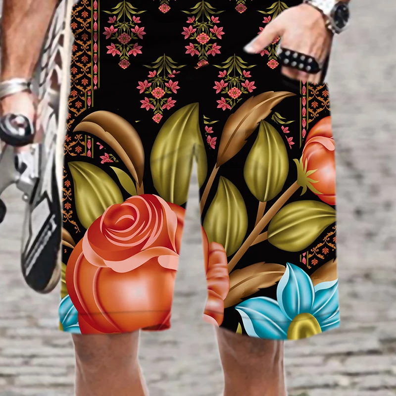 

Loose Pattern Cool Comfortable Funny Men/Women Beach Streetwear Mens Clothing Swimsuit Quick Dry 2022 Harajuku 3D Printed Casual