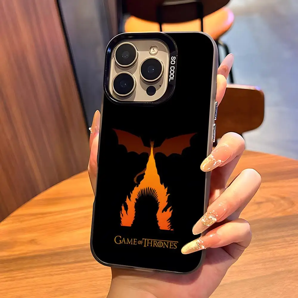 Чехол Valar Morghulis для iPhone 17 Air, 16, 15, 14 Plus, 13, 12, 11 Pro, 7, 8, XS Max, XR, серебристо-черный, с бампером (art.: 3920db67cd3e6) - 3920db67cd3e6