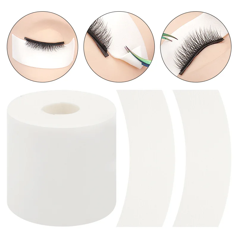 

110 Pcs/roll Eyelashes Foam Tapes graft false Lashes PE Foam Eye Patch Easy Remove Tape Makeup Stickers Under Eyelash Eye Pads