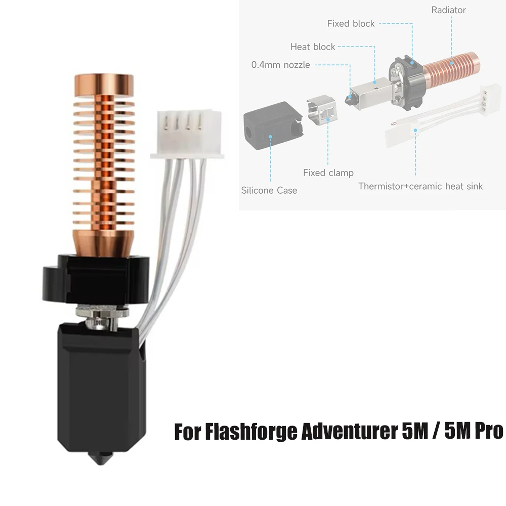 Комплект Hotend 5 м/5 м Pro для Flashforge Adventurer серии комплект автомобильных