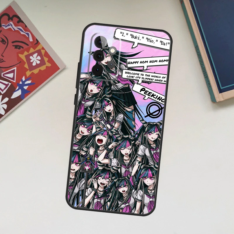 Аниме Danganronpa Ibuki Mioda чехол для Samsung Galaxy A51 A71 A12 A32 A42 A52 A72 A21S A20S A50 A70 A31 A11 телефона -
