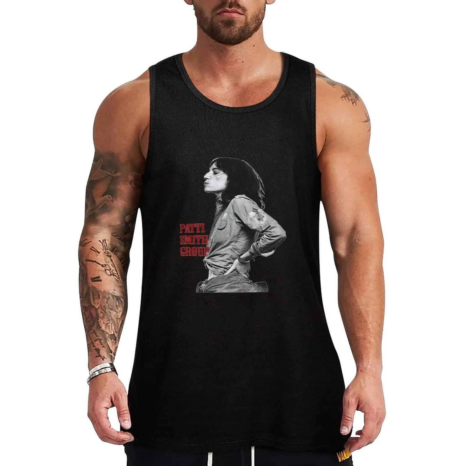 Patricia Lee Patti Smith GROUP Punk Rocker M Train Tank Top баскетбольная одежда майки для мужчин жилет