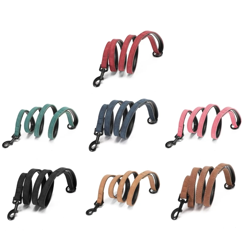 

C90D 130cm Multiple Color PU Dog Leash Anti-Escape Outdoor Walking Rope for Small Medium and Large Dog Cat Training
