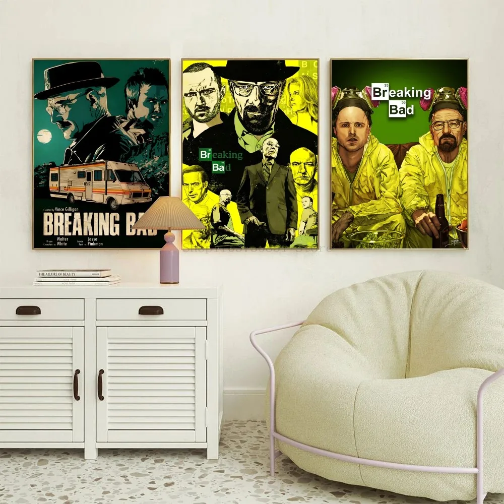 B-Breaking B-Bad постеры наклейки для гостиной спальни входа кафе настенное