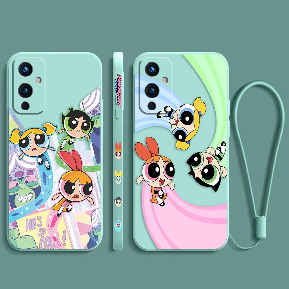 

Cartoon T-The P-Powerpuff G-Girls Phone Case For Oneplus 11 10 10T 9 9R 8 8T 7 Ace Pro Nord 2 2T CE CE2 Lite 5G Cover Funda Capa